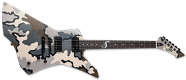 LTD SIGNATURE  James Hetfield Snakebyte  Kuiu Camo Satin  6-String Electric Guitar 2022